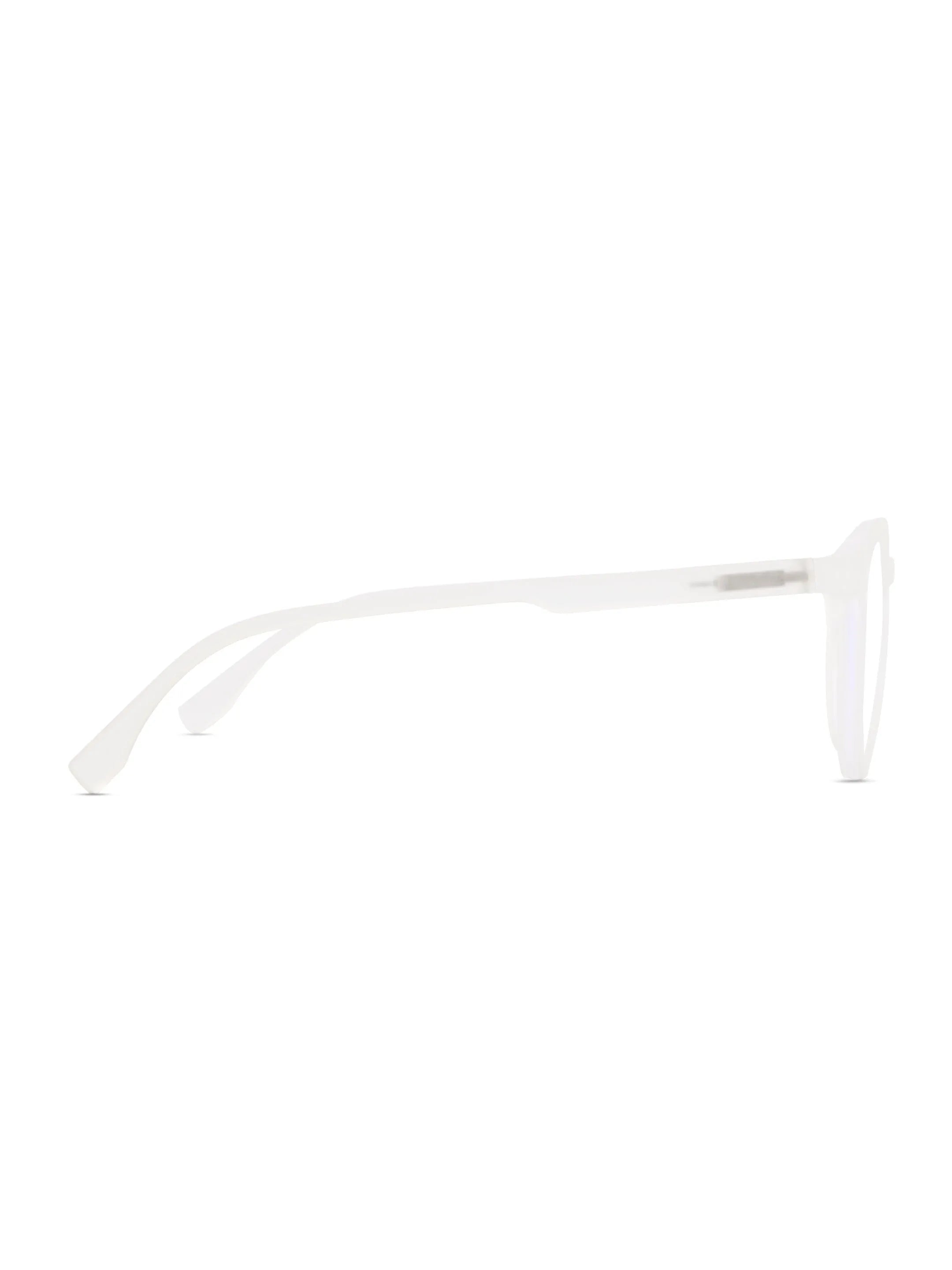 RayBloc | Transparent Medium Full Rim OVAL Computer Glasses for Men & Women [Blue Block]