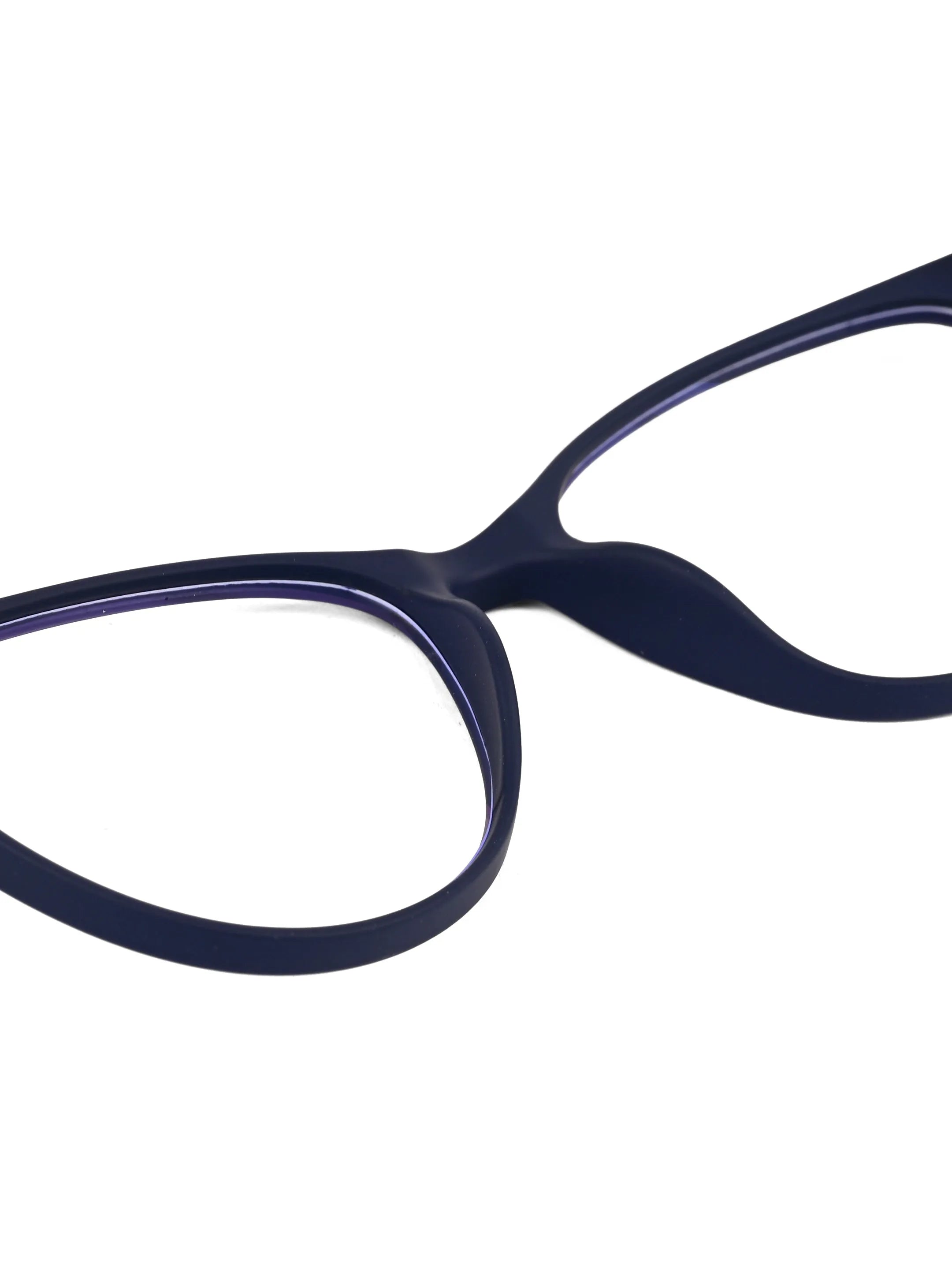 TruBlu | Blue Medium Full Rim CATEYE Computer Glasses for Men & Women [Blue Block]
