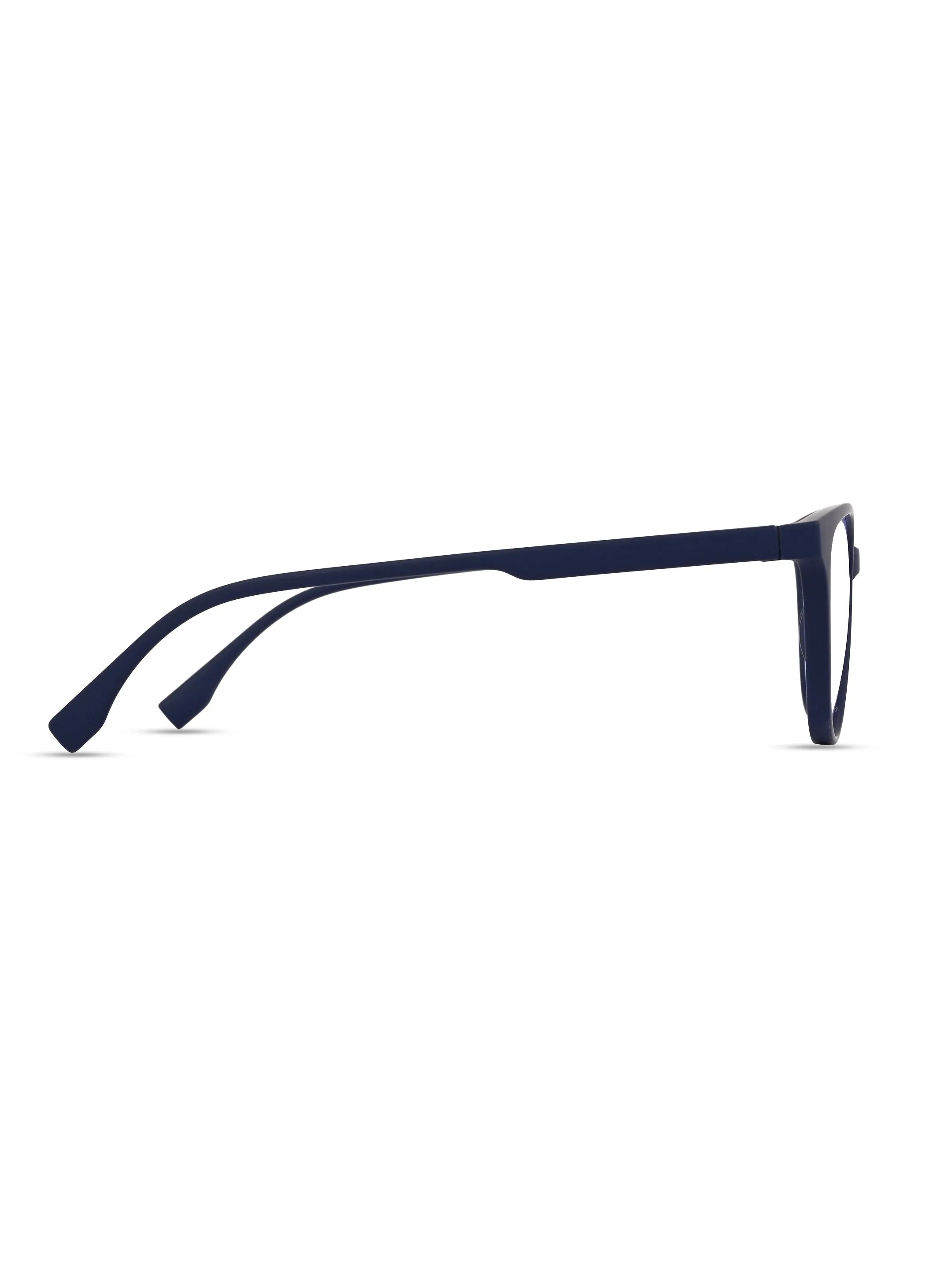 TruBlu | Blue Medium Full Rim CATEYE Computer Glasses for Men & Women [Blue Block]