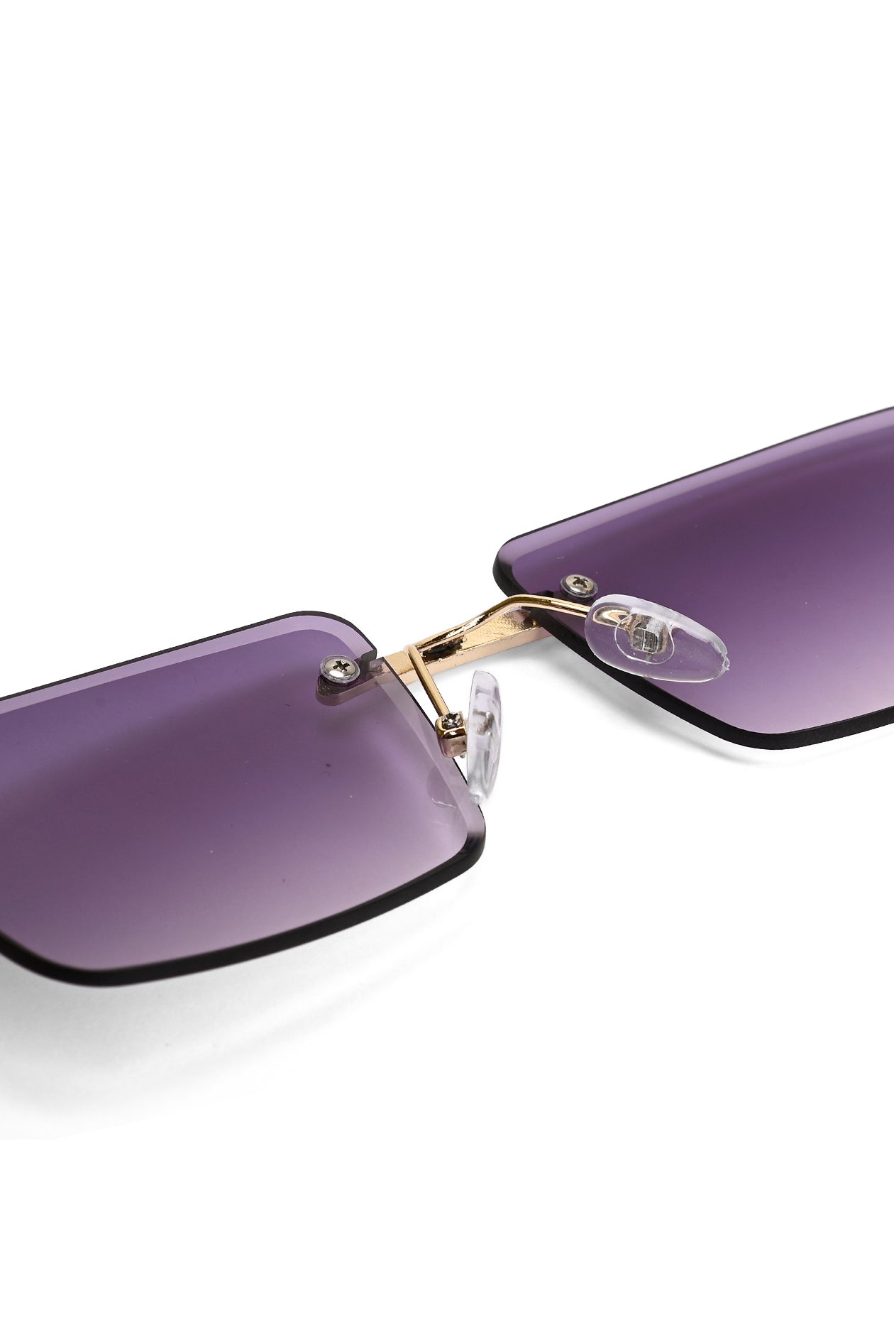 Clyra | Gradient Purple Medium Full Rim RECTANGLE Sunglasses for Men [UV-protected]