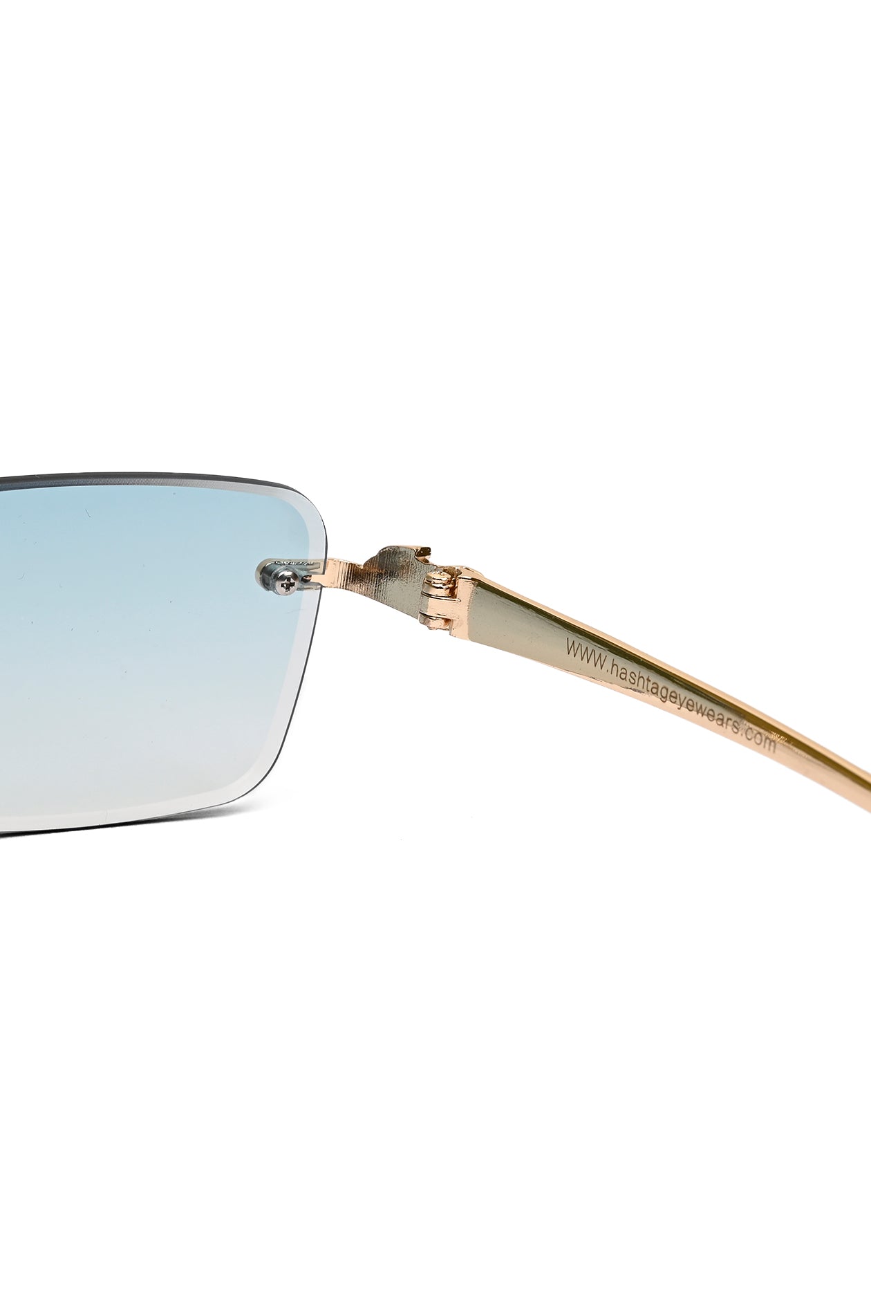 Clyra | Gradient Light Green Medium Full Rim RECTANGLE Sunglasses for Men [UV-protected]