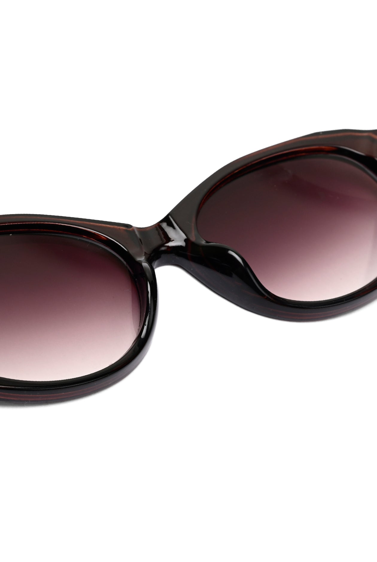 Medusa | Dark Brown Medium Full Rim Oval Sunglasses for Women [UV-protected]