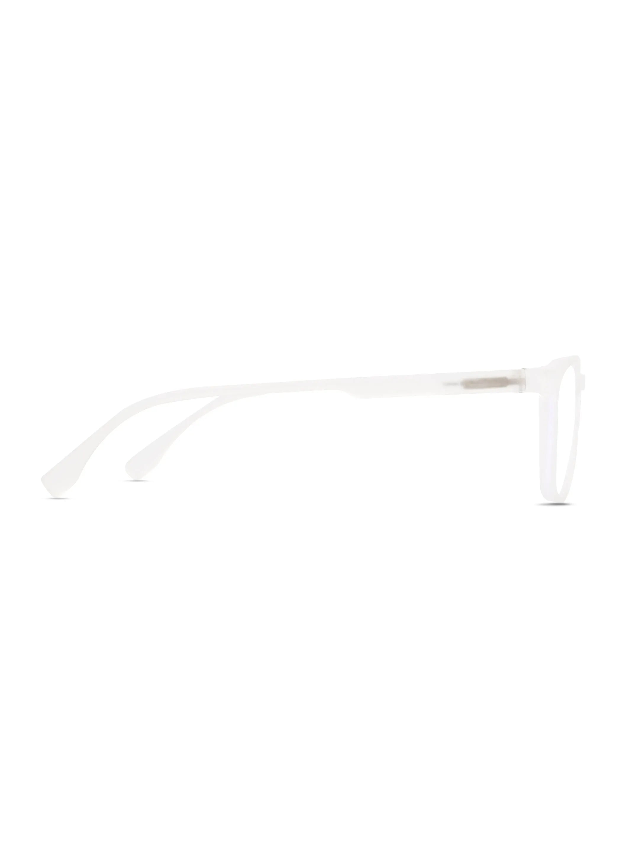 Vizionix | Transparent Medium Full Rim RECTANGLE Computer Glasses for Men & Women [Blue Block]