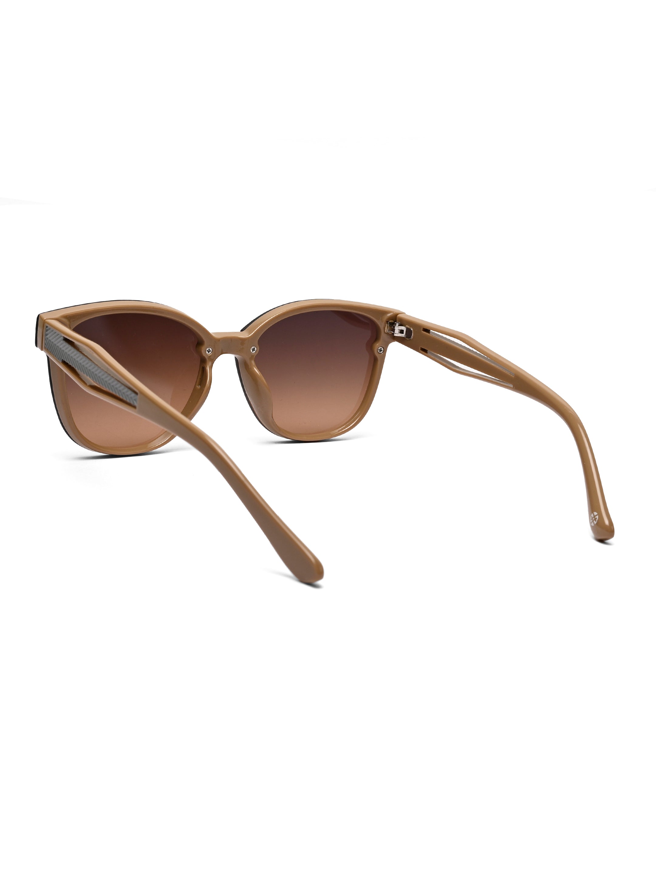 Kalira | Brown Large Full Rim Cateye Sunglasses for Women [UV-protected]
