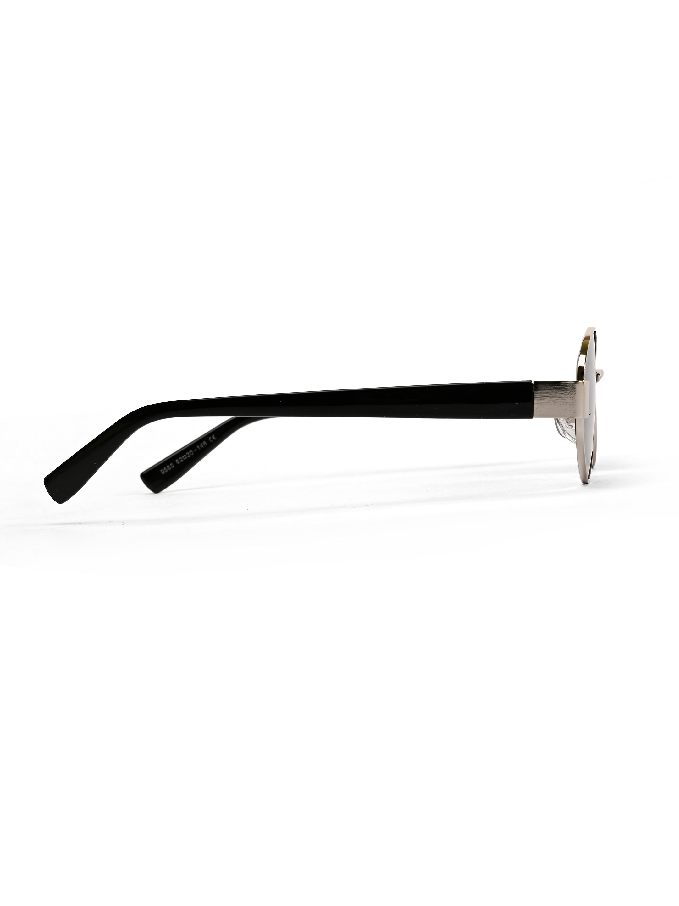 Urbanite | Silver Medium Full Rim Oval Sunglasses for Women [UV-protected]