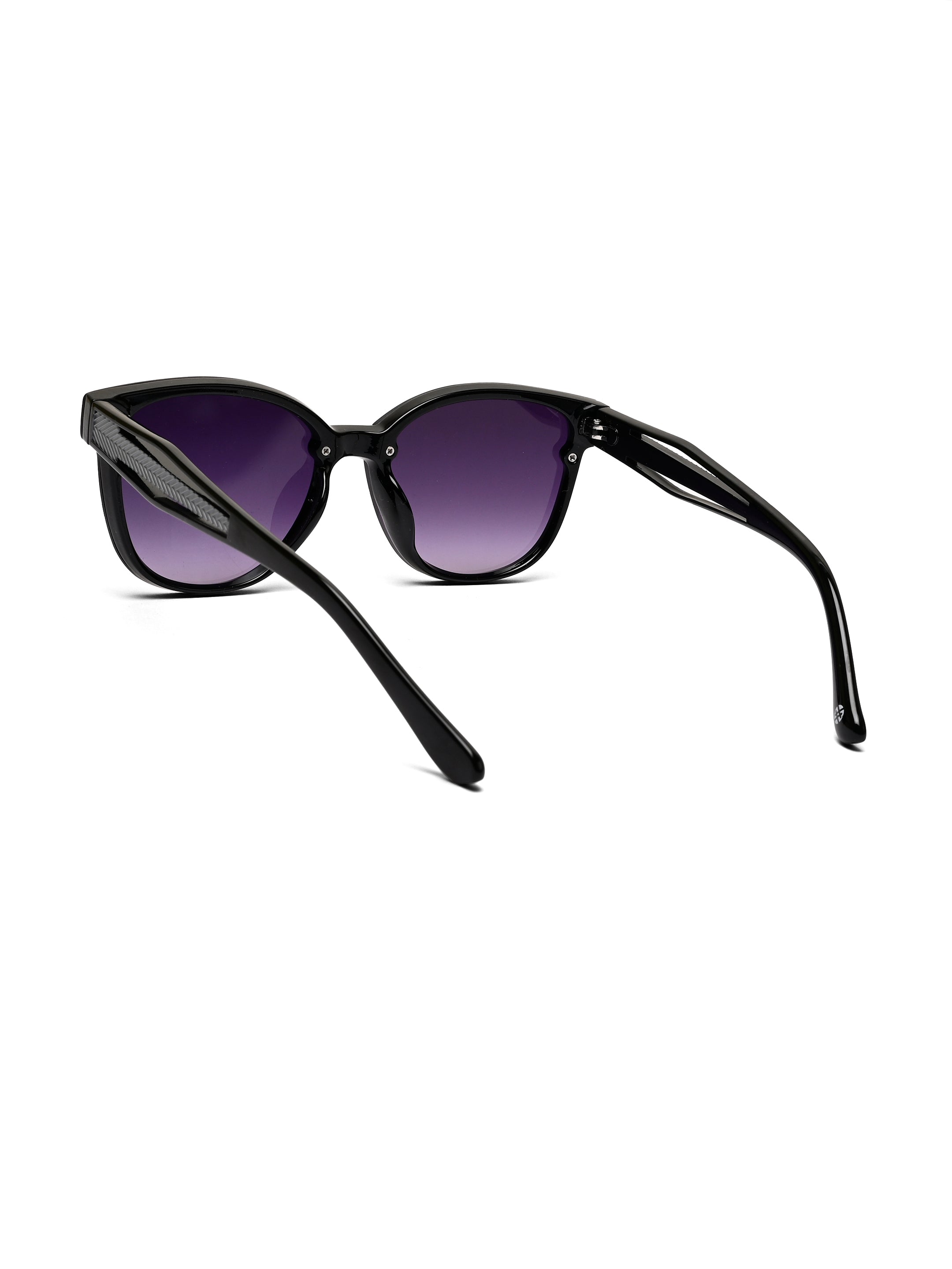 Kalira | Black Large Full Rim Cateye Sunglasses for Women [UV-protected]