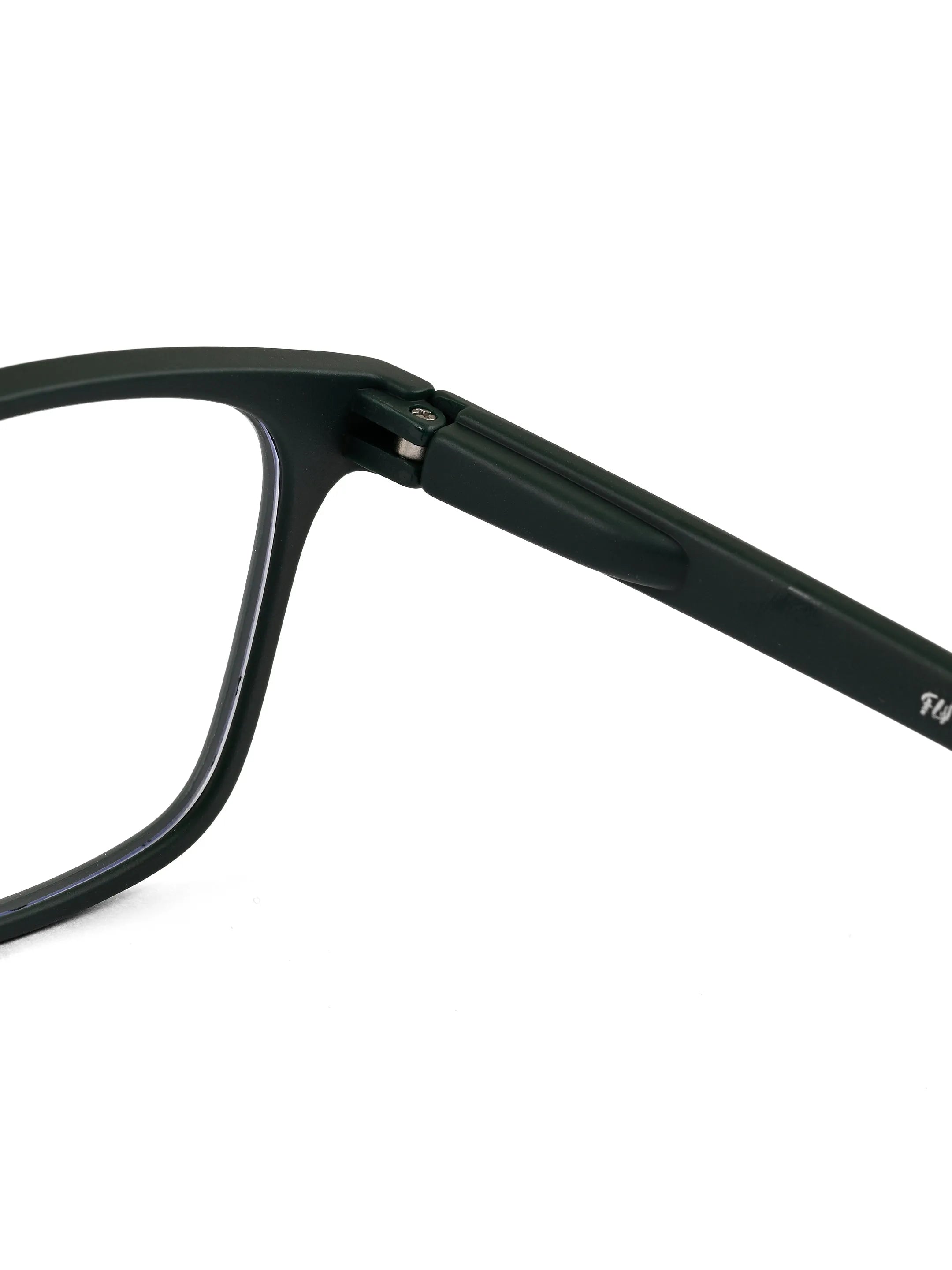 NexEye | Green Medium Full Rim RECTANGLE Computer Glasses for Men & Women [Blue Block]