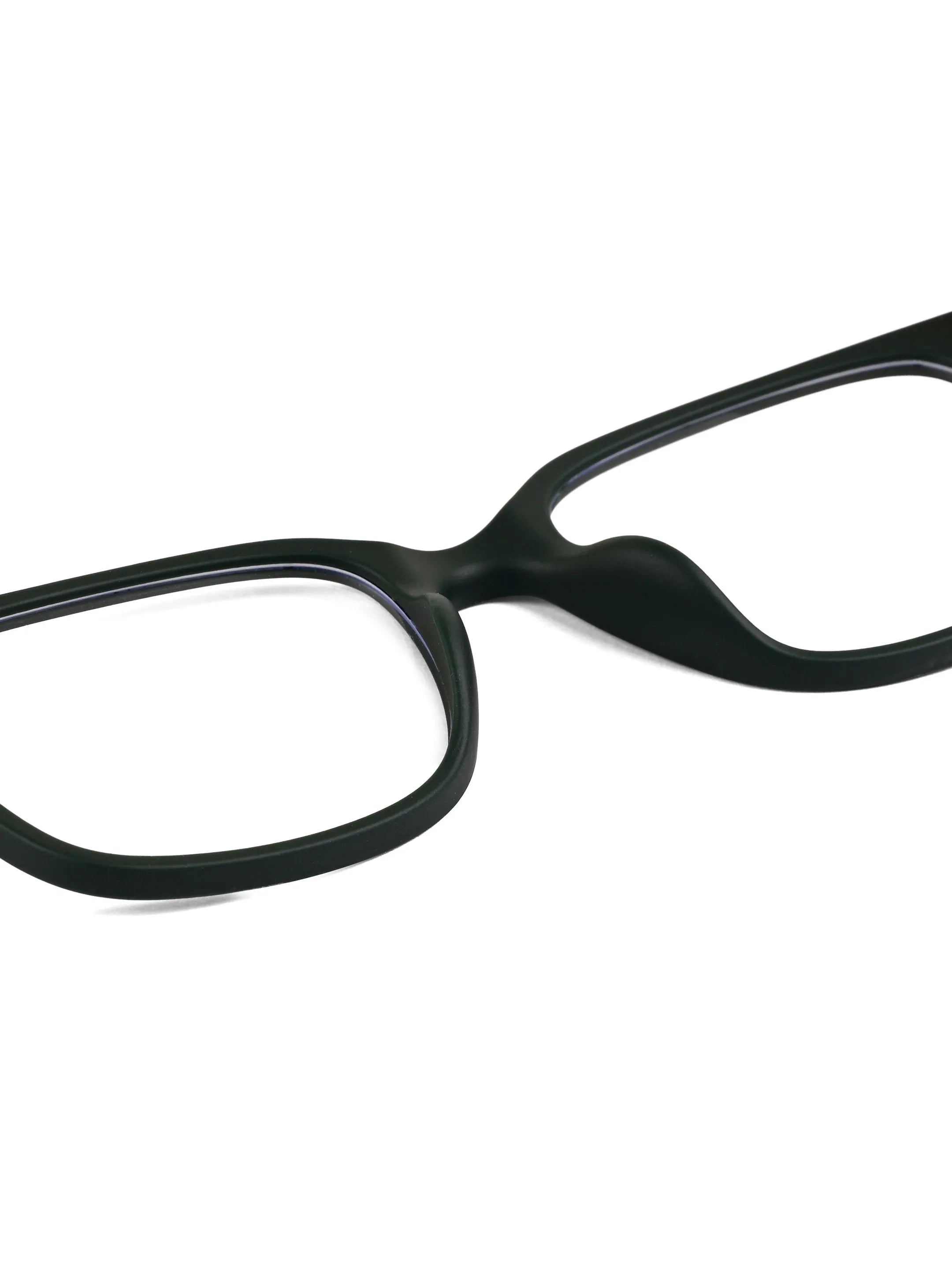 NexEye | Green Medium Full Rim RECTANGLE Computer Glasses for Men & Women [Blue Block]