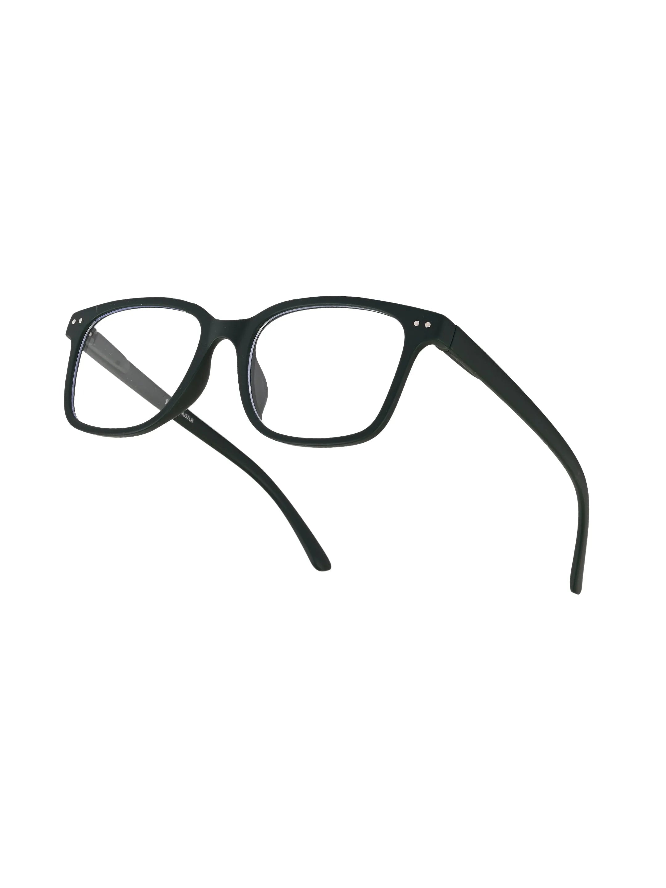 NexEye | Green Medium Full Rim RECTANGLE Computer Glasses for Men & Women [Blue Block]