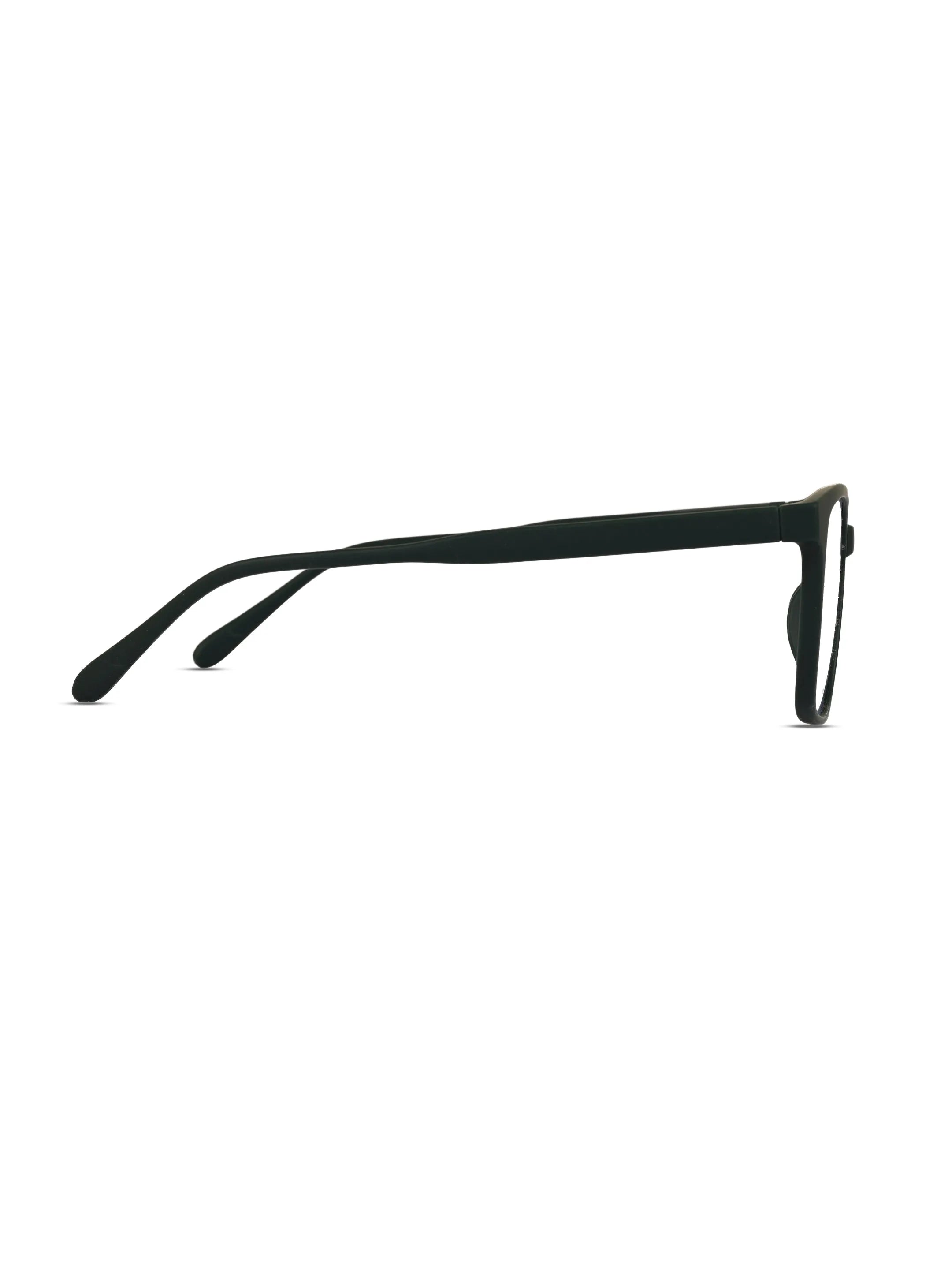 Focusly | Green Medium Full Rim RECTANGLE Computer Glasses for Men & Women [Blue Block]