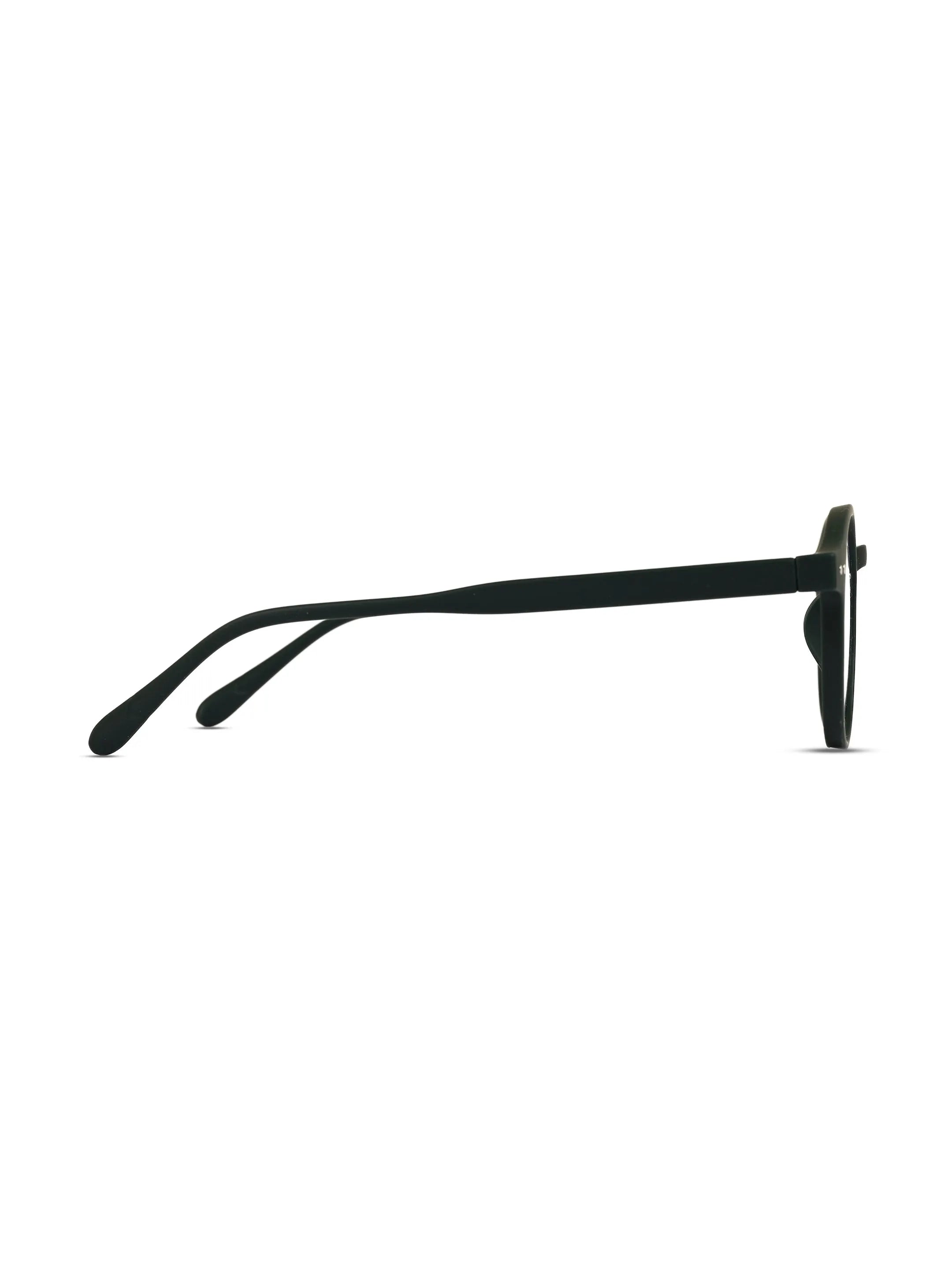 BluShield | Green Medium Full Rim CIRCLE Computer Glasses for Men & Women [Blue Block]