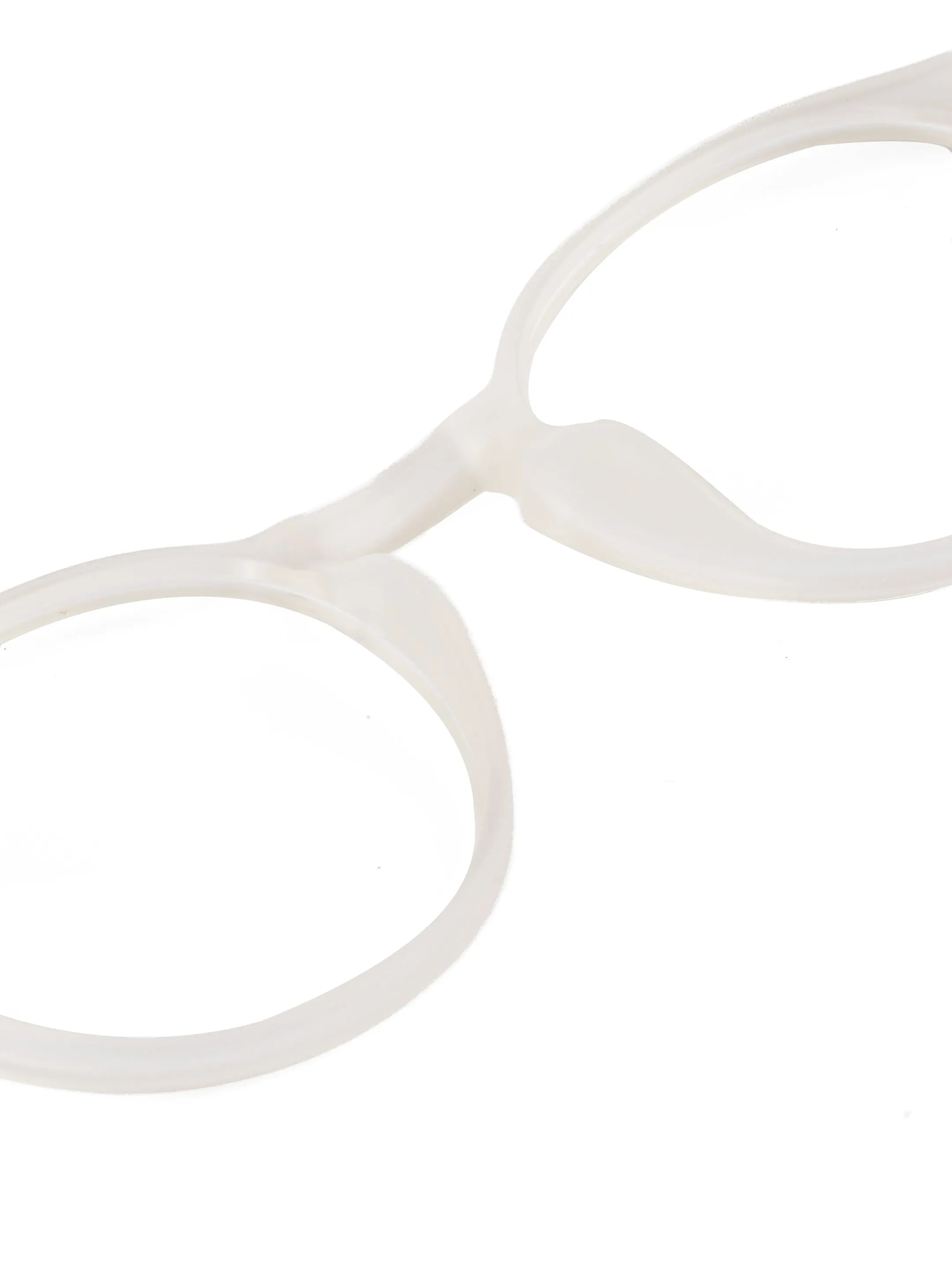 BluShield | Transparent Medium Full Rim CIRCLE Computer Glasses for Men & Women [Blue Block]