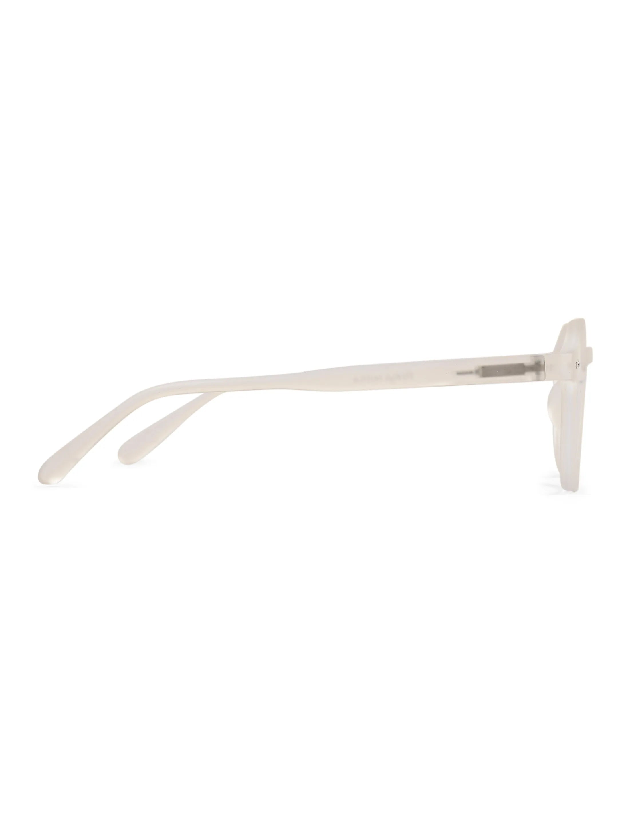 BluShield | Transparent Medium Full Rim CIRCLE Computer Glasses for Men & Women [Blue Block]