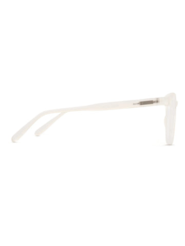 Clario | Transparent Medium Full Rim RECTANGLE Computer Glasses for Men & Women [Blue Block]