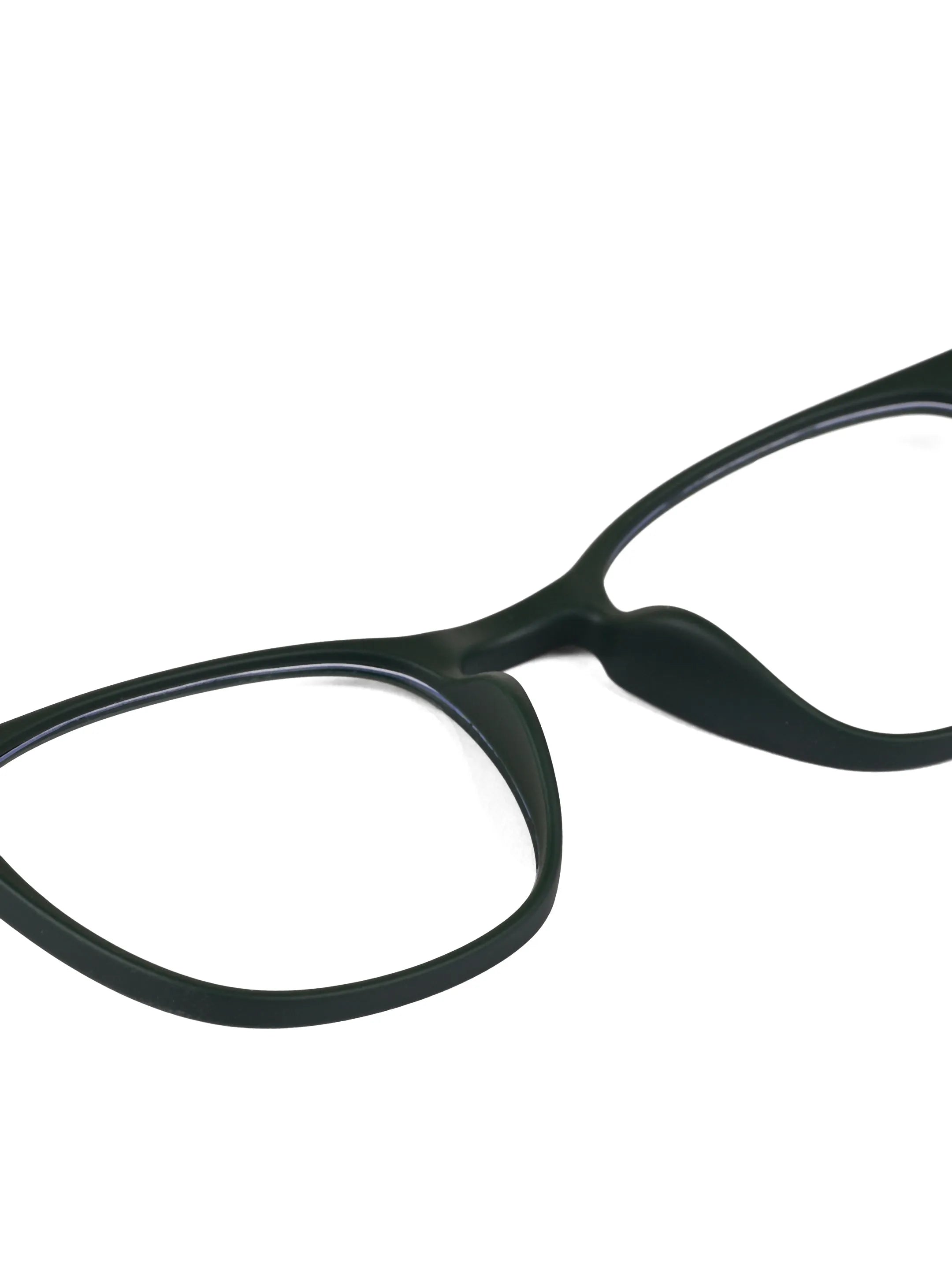 Clario | Green Medium Full Rim RECTANGLE Computer Glasses for Men & Women [Blue Block]