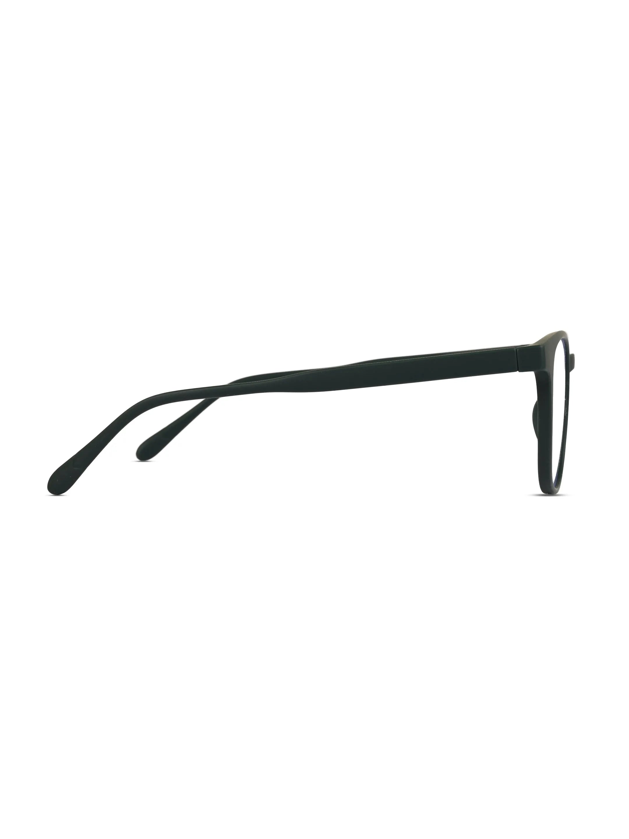Clario | Green Medium Full Rim RECTANGLE Computer Glasses for Men & Women [Blue Block]