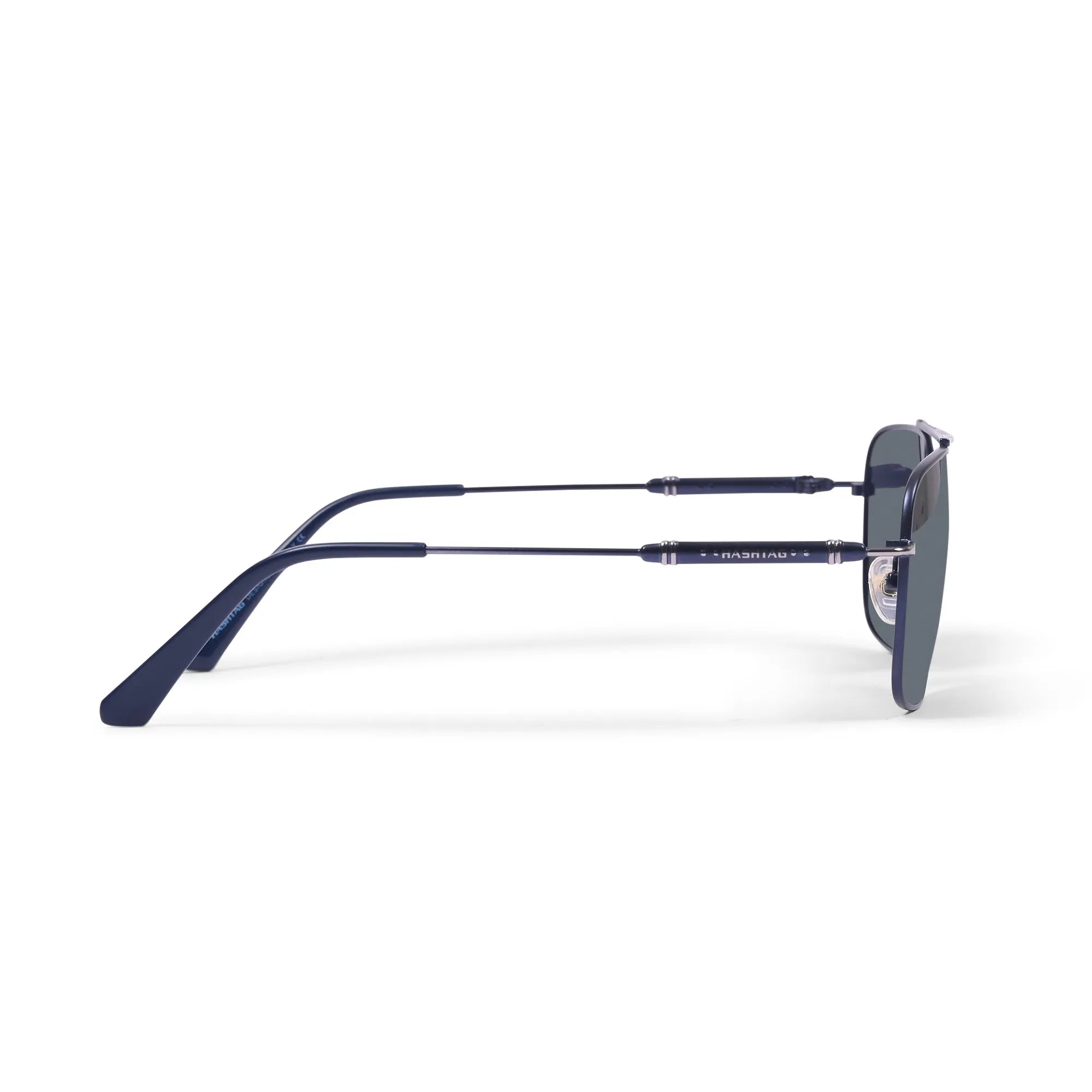 Unity | Grey Medium Full Rim Square Sunglasses for Men & Women [Polarized]