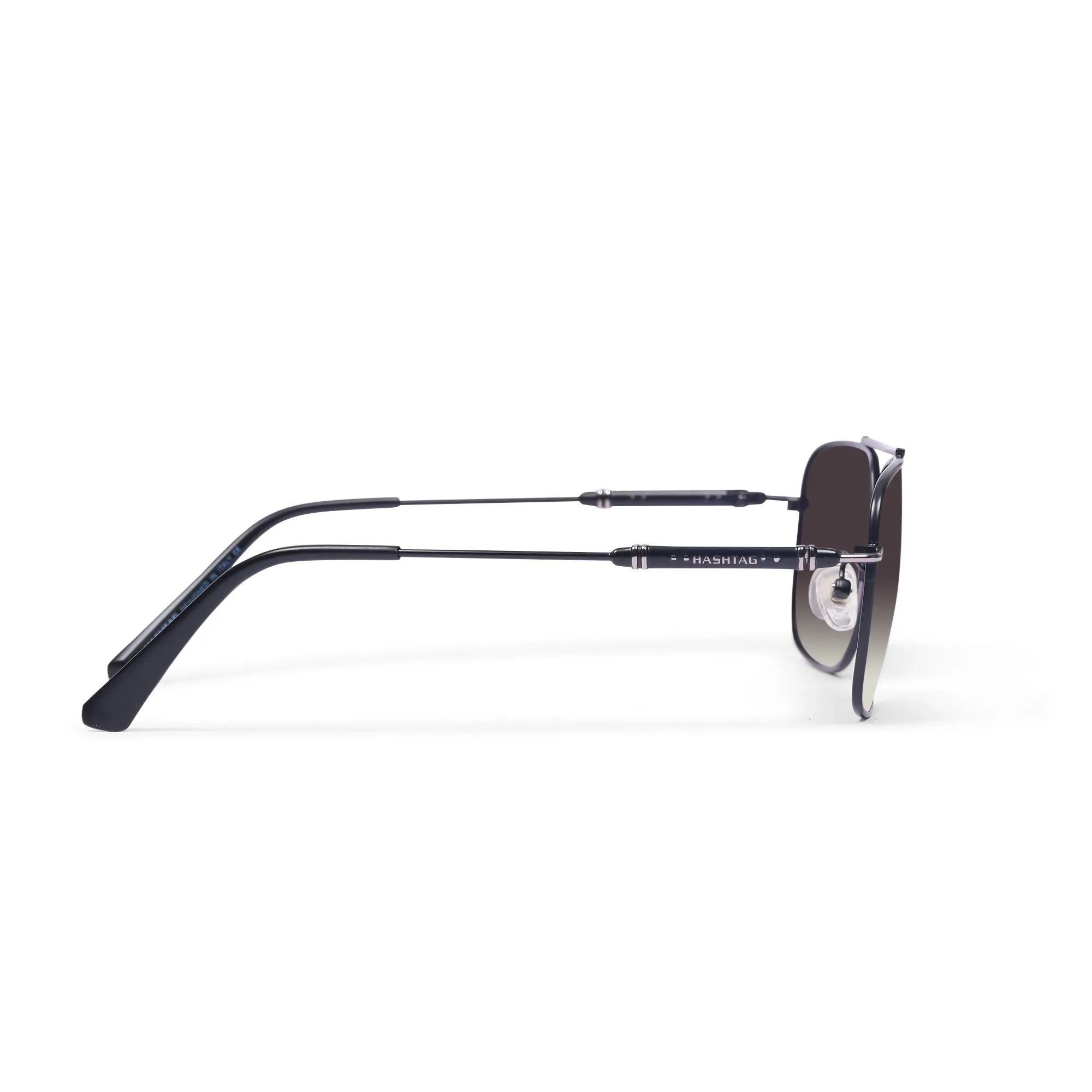 Unity | Gradient Purple Brown Medium Full Rim Square Sunglasses for Men & Women [Polarized]