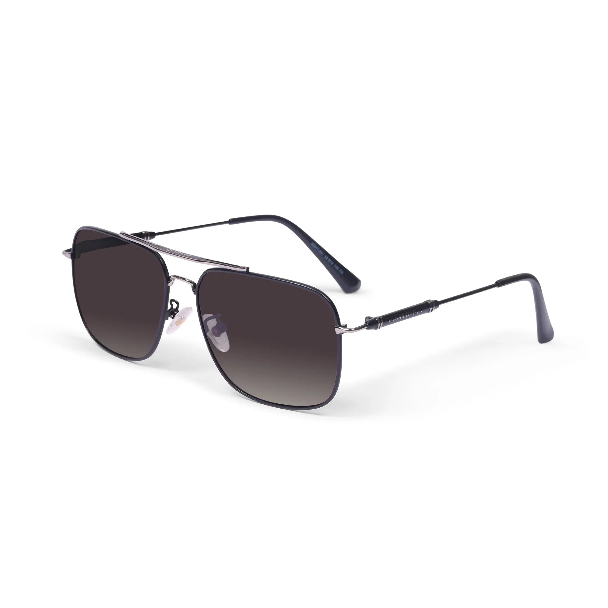 Unity | Gradient Purple Brown Medium Full Rim Square Sunglasses for Men & Women [Polarized]