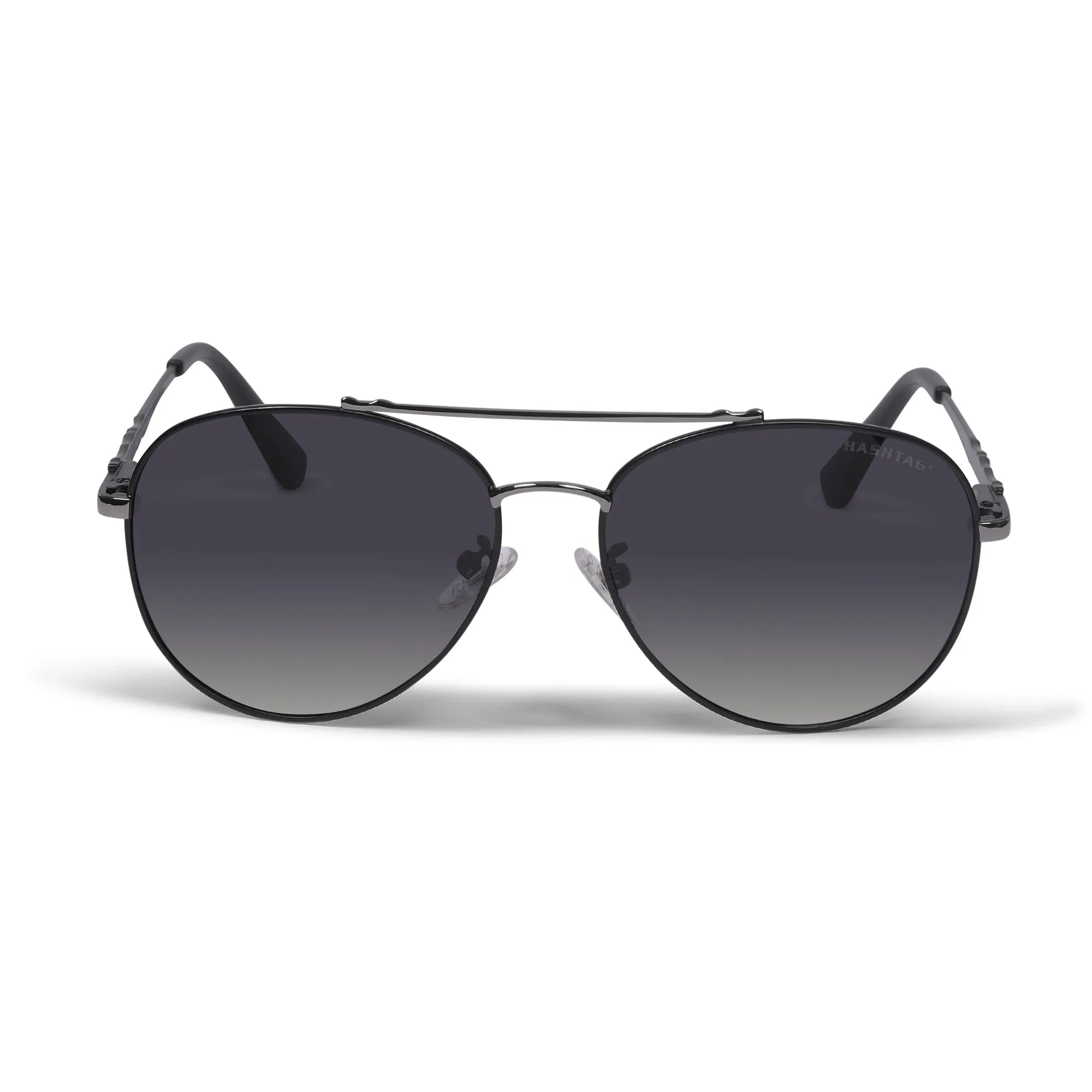 Valtor | Gradient Purple Small Full Rim Aviator Sunglasses for Men & Women [Polarized]
