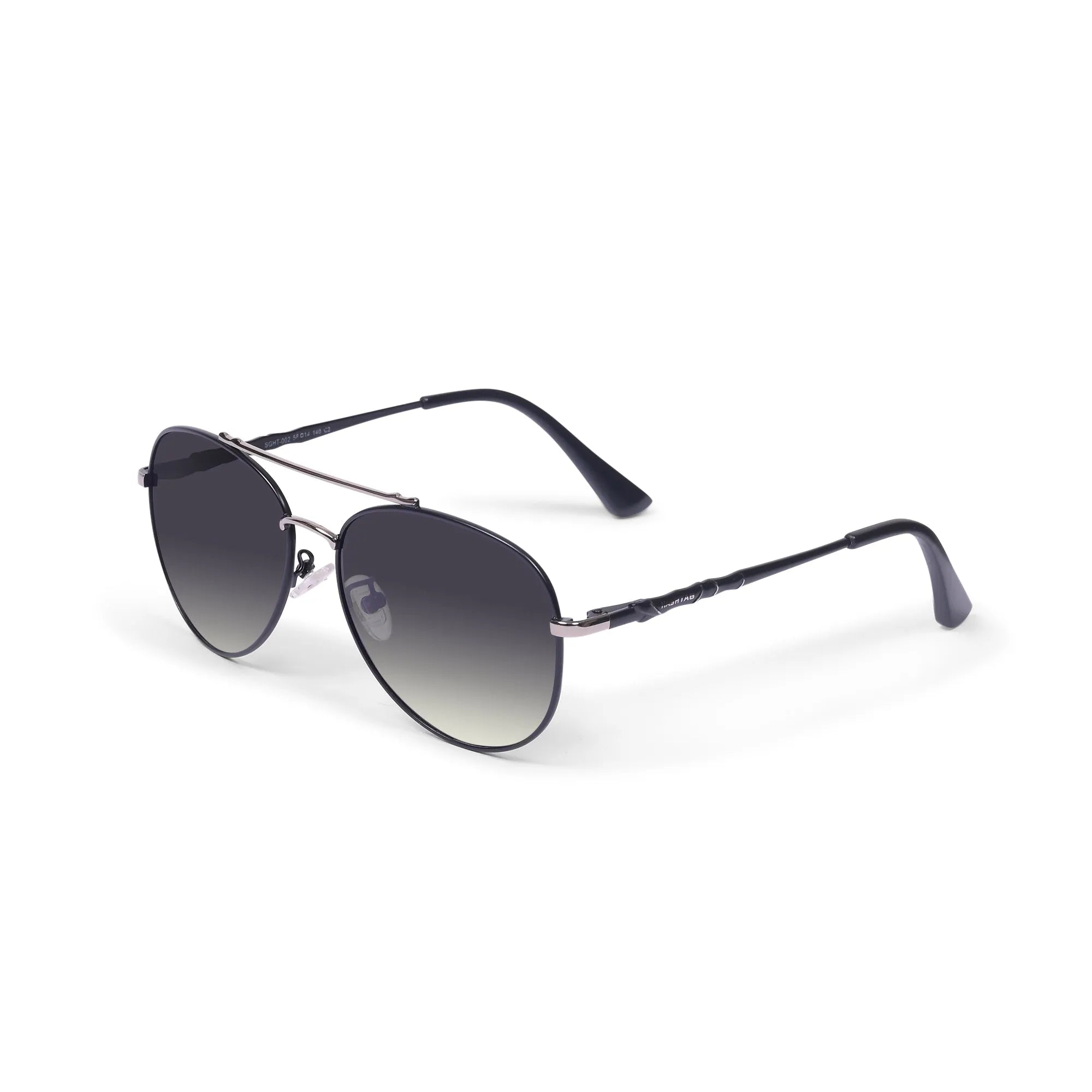 Valtor | Gradient Purple Small Full Rim Aviator Sunglasses for Men & Women [Polarized]
