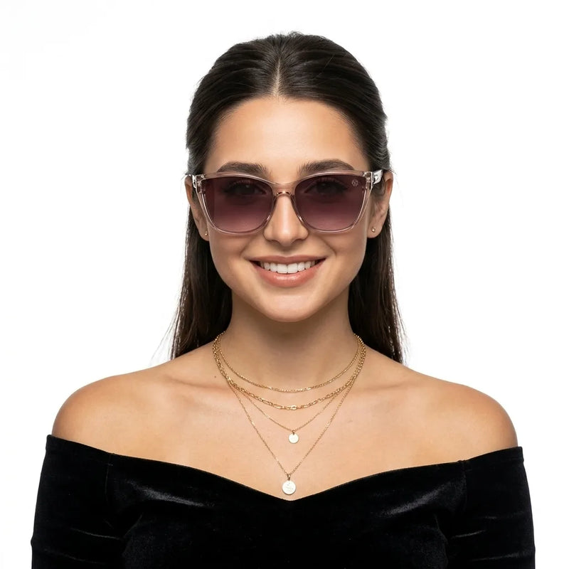Karion | Gradient Brown Medium Full Rim Cateye Sunglasses for Women [UV-protected]