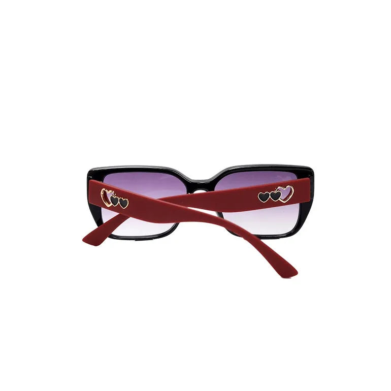 Jetra | Purple Medium Full Rim Wayfarer Sunglasses for Women [UV-protected]