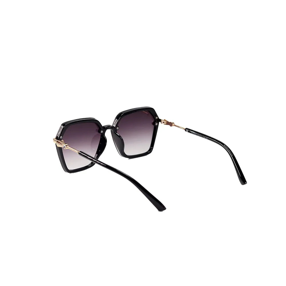 Veilion | Purple Large Full Rim Hexagonal Sunglasses for Women [UV-protected]