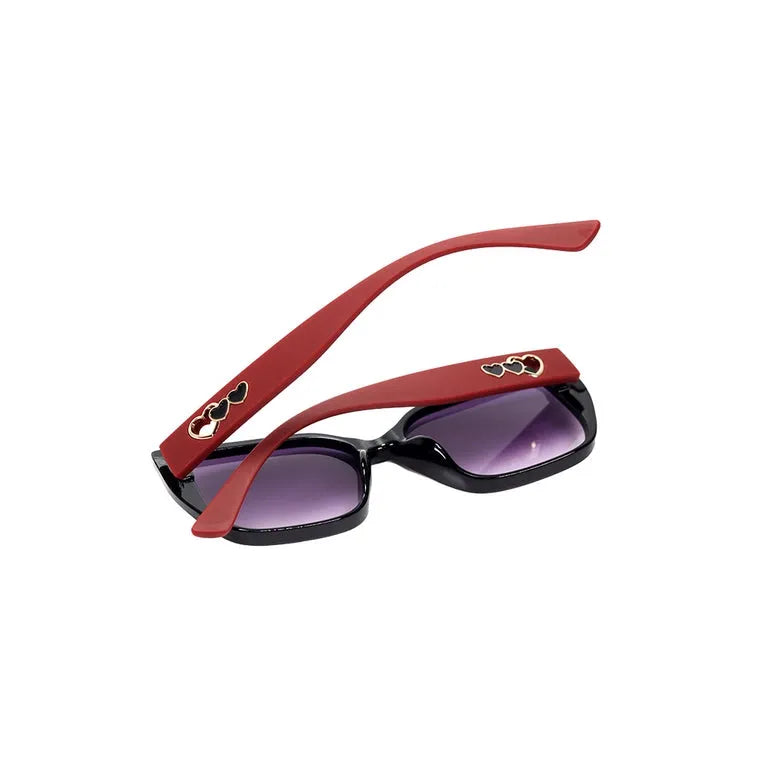 Jetra | Purple Medium Full Rim Wayfarer Sunglasses for Women [UV-protected]
