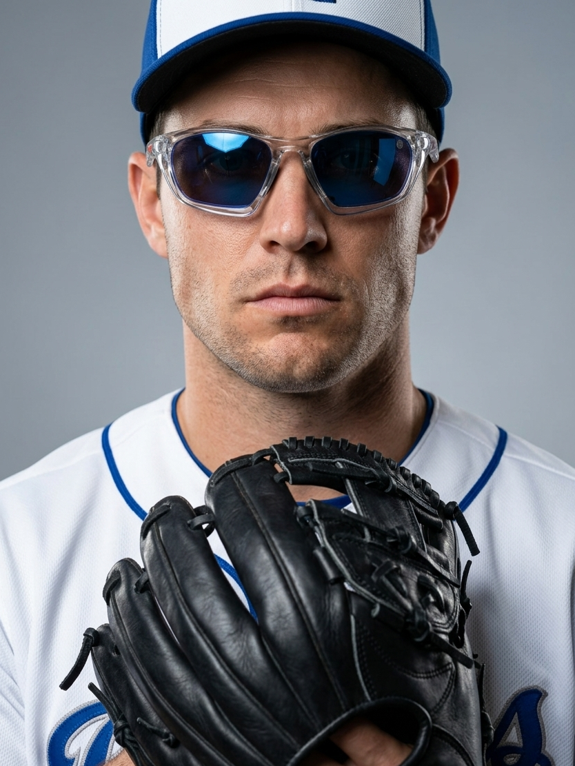 Lateralis | Transparent Large Full Rim Wraparound Sports Sunglasses for Men & Women [Mirrored]