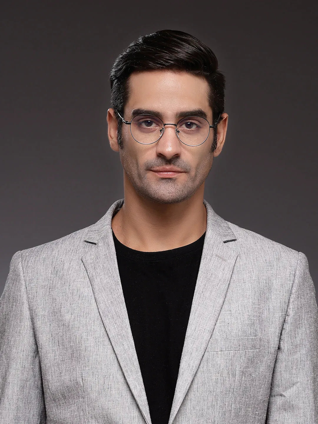 Astrid | Golden Rose Medium Full Rim Oval Computer Glasses for Men & Women [Blue Block]