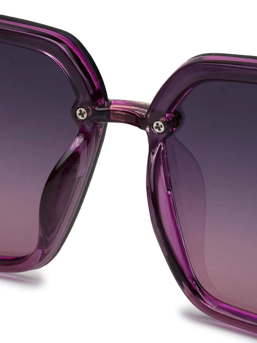 Valoria | Purple Large Full Rim Square Sunglasses for Women [UV-protected]