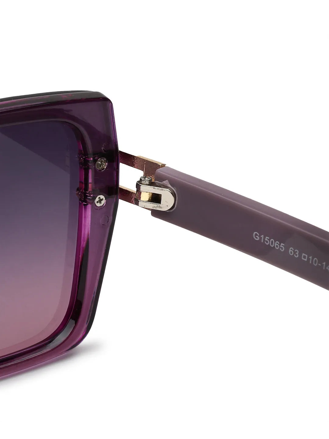 Valoria | Purple Large Full Rim Square Sunglasses for Women [UV-protected]
