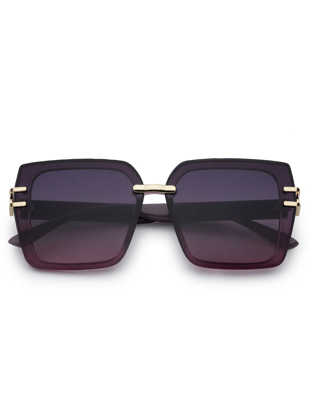 Valoria | Purple Large Full Rim Square Sunglasses for Women [UV-protected]