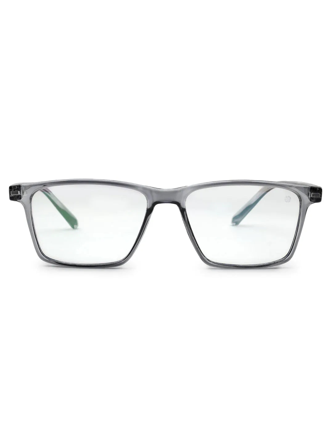Aurora | Smoke Medium Full Rim Rectangle Computer Glasses for Men & Wo