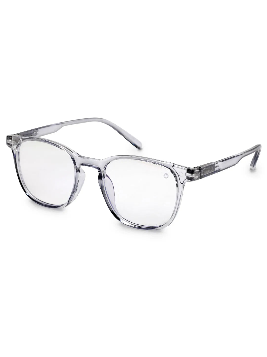 Radiant | Transparent Medium Full Rim Oval Computer Glasses for Men & Women [Blue Block]