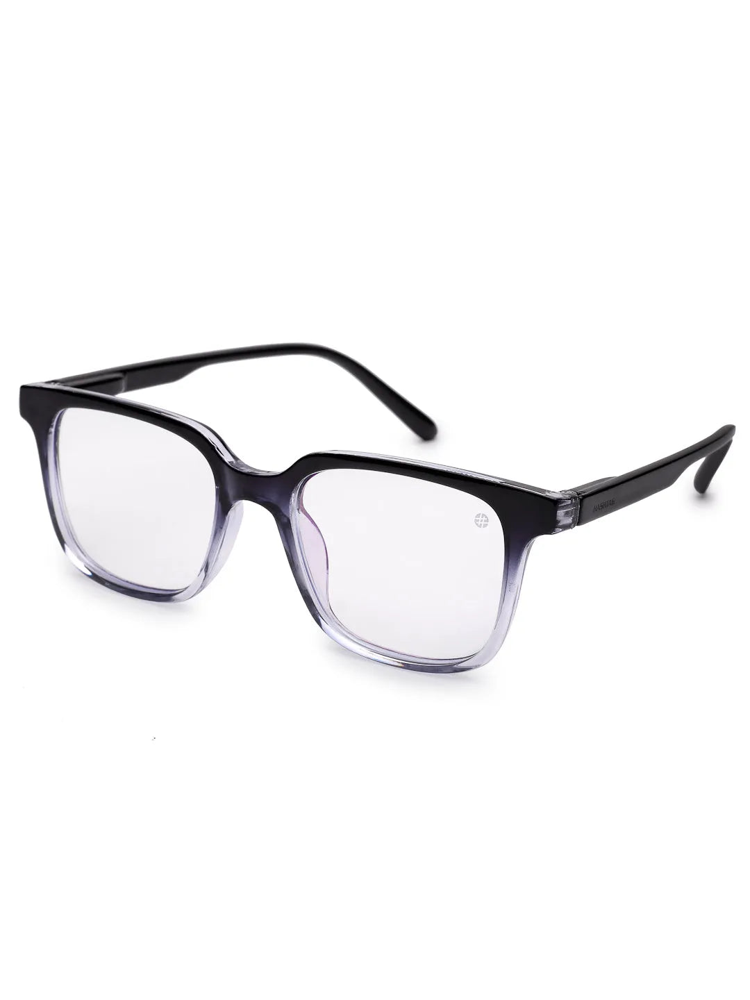 Celestia | Gradient Black Medium Full Rim Wayfarer Computer Glasses for Men & Women [Blue Block]
