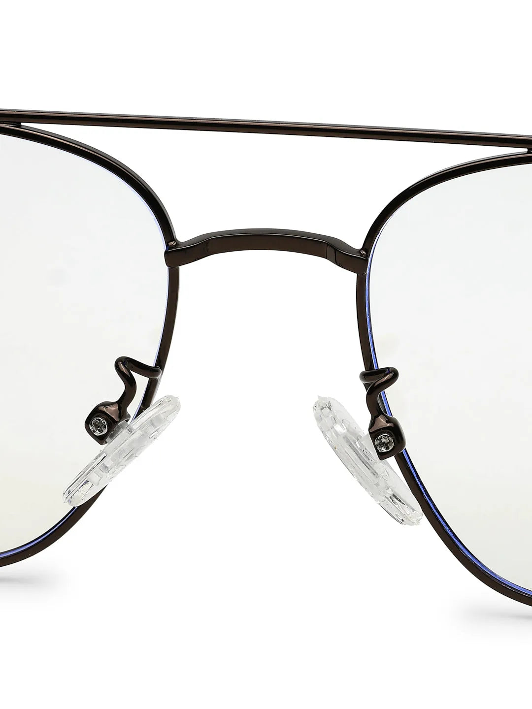 Jovion | Brown Medium Full Rim RECTANGLE Computer Glasses for Men & Women [Blue Block]
