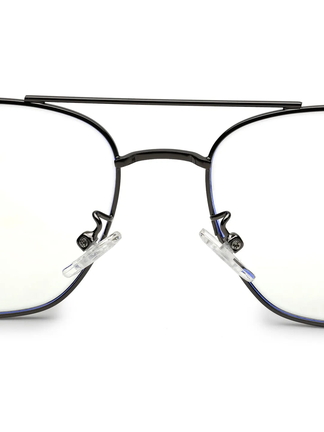 Jovion | Grey Medium Full Rim RECTANGLE Computer Glasses for Men & Women [Blue Block]