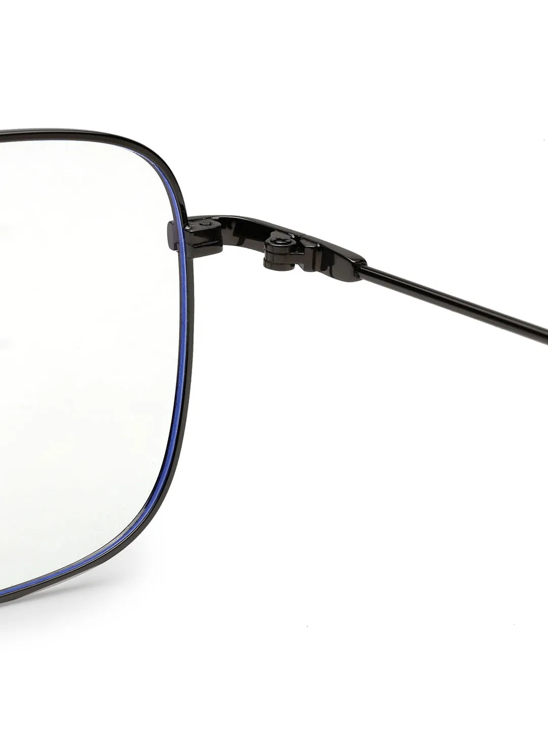 Jovion | Grey Medium Full Rim RECTANGLE Computer Glasses for Men & Women [Blue Block]