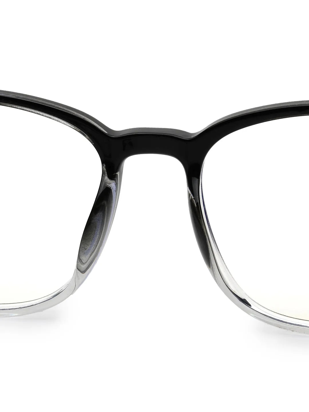 Vortara | Gradient Black Medium Full Rim Wayfarer Computer Glasses for Men & Women [Blue Block]