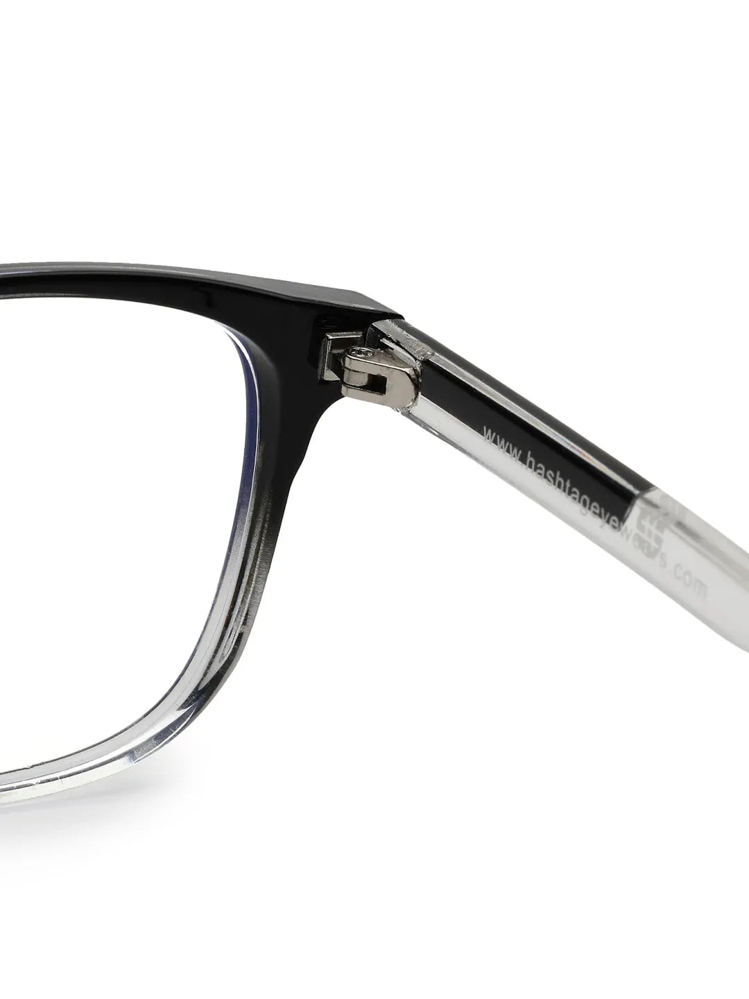 Vortara | Gradient Black Medium Full Rim Wayfarer Computer Glasses for Men & Women [Blue Block]