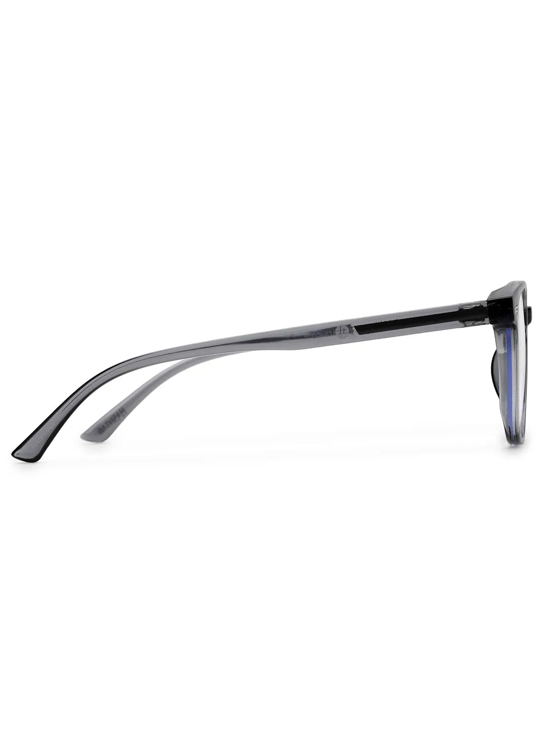 Vortara | Grey Medium Full Rim Wayfarer Computer Glasses for Men & Women [Blue Block]