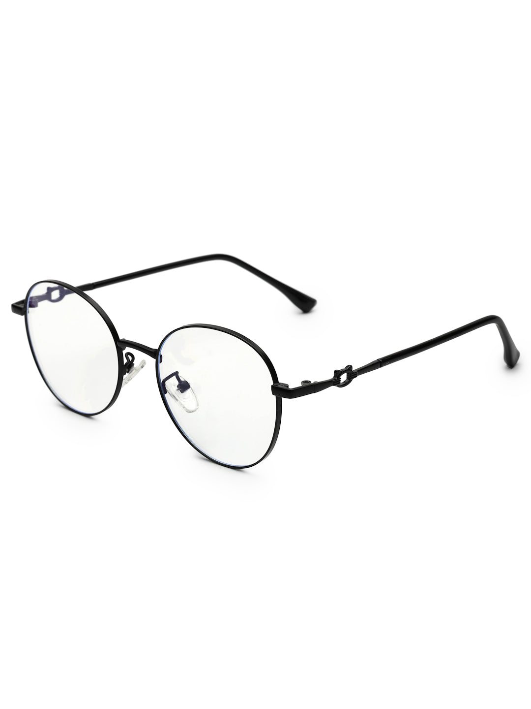 Astrid | Golden Rose Medium Full Rim Oval Computer Glasses for Men & Women [Blue Block]