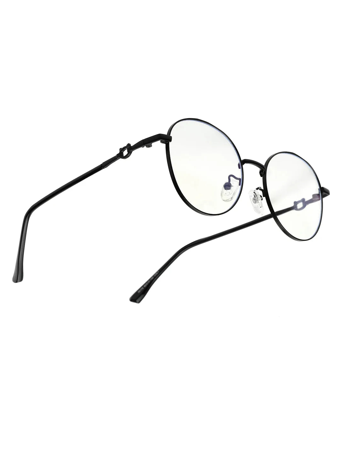 Astrid | Golden Rose Medium Full Rim Oval Computer Glasses for Men & Women [Blue Block]