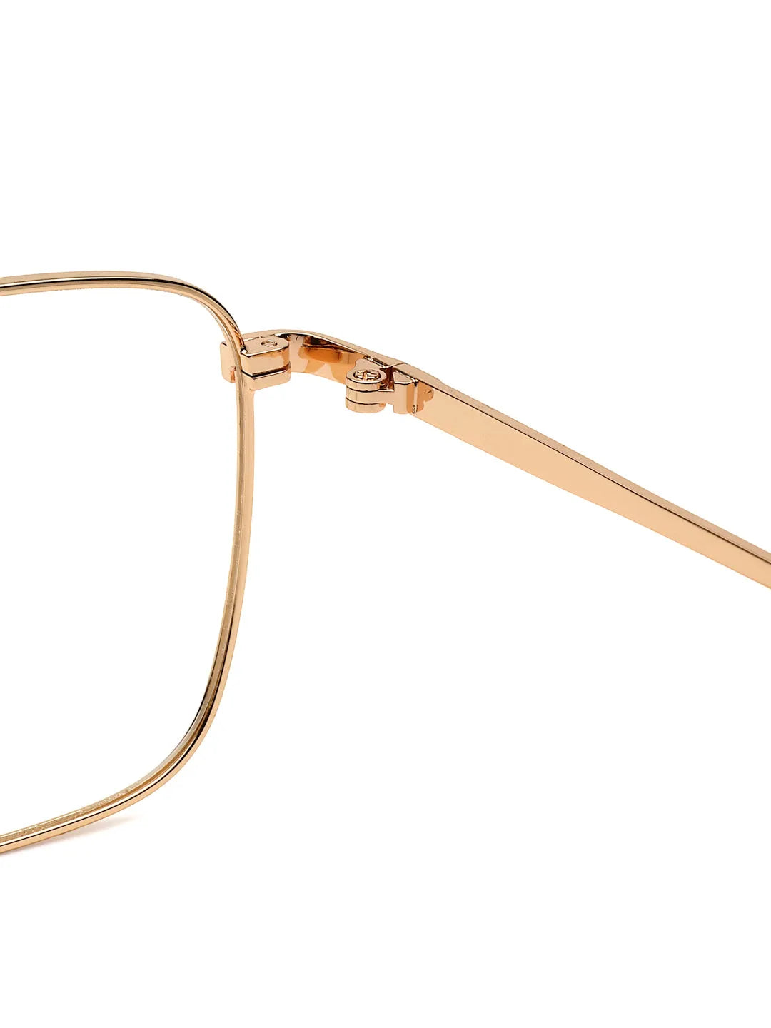 Neuron | Golden Medium Full Rim RECTANGLE Computer Glasses for Men & Women [Blue Block]