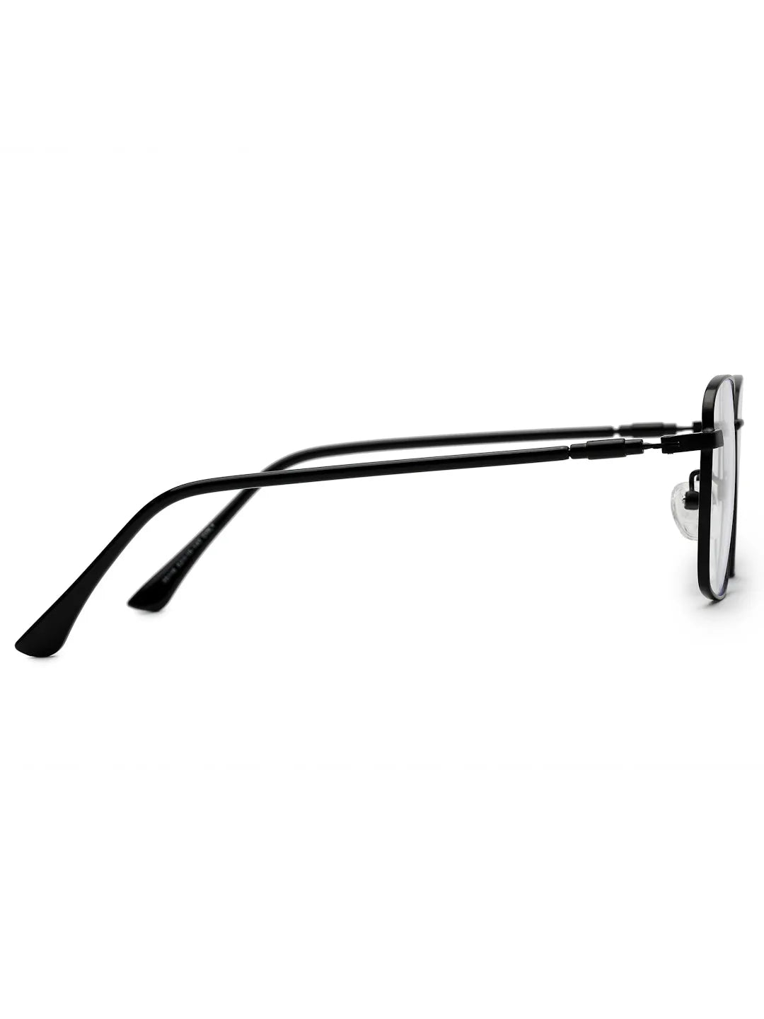 Fyrion | Black Medium Full Rim RECTANGLE Computer Glasses for Men & Women [Blue Block]