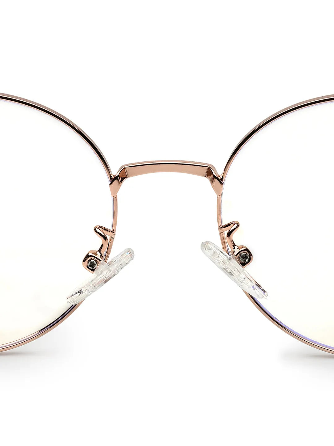 Astrid | Silver & Black Medium Full Rim Oval Computer Glasses for Men & Women [Blue Block]