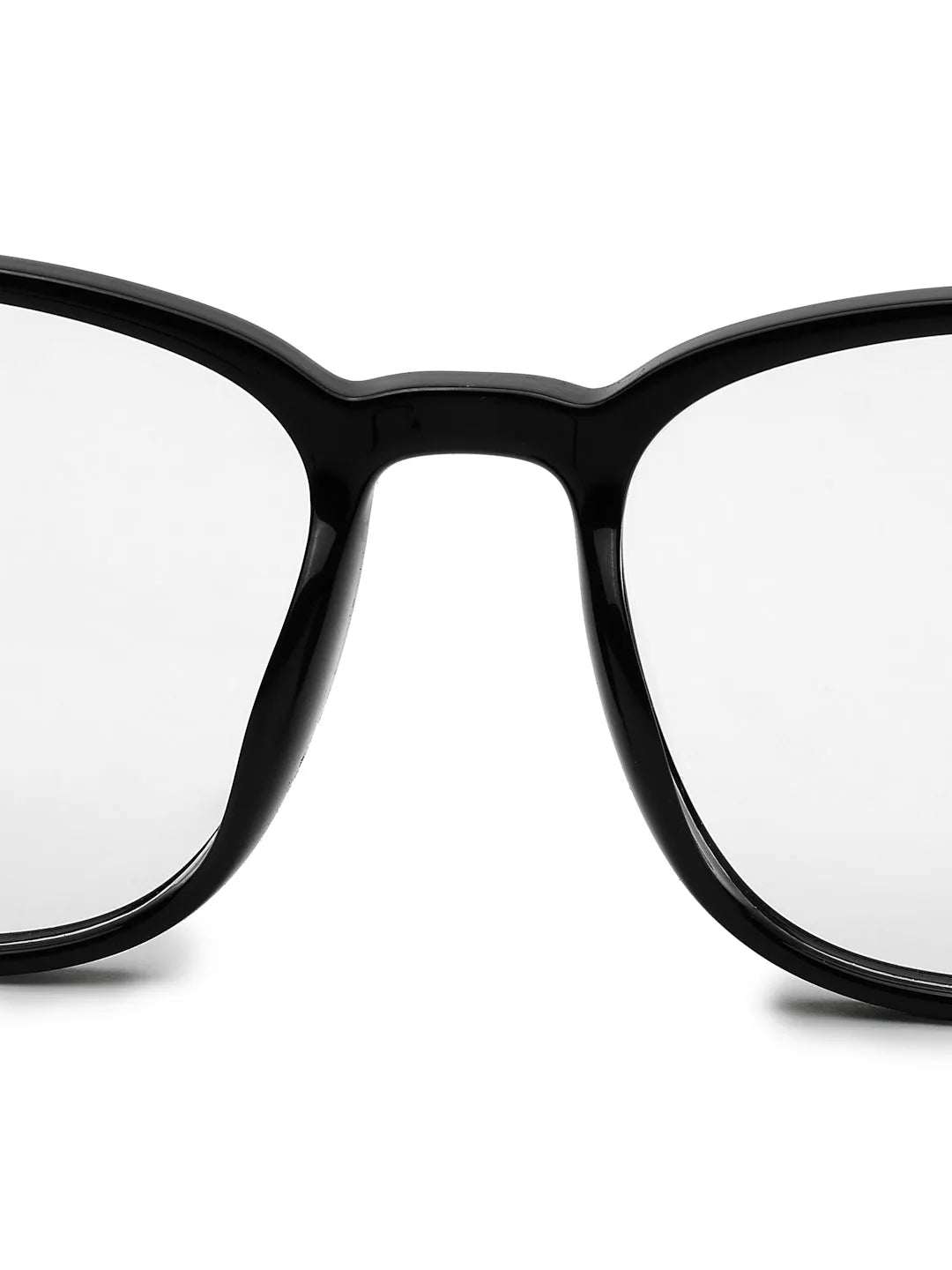 Vortara | Black Medium Full Rim Wayfarer Computer Glasses for Men & Women [Blue Block]