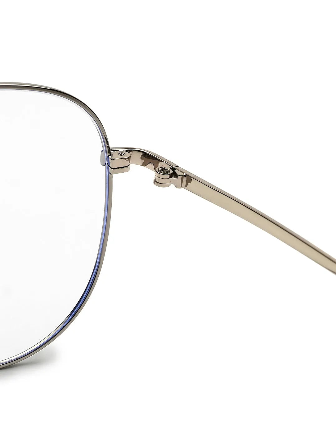 Gravion | Blue & Grey Medium Full Rim Aviator Computer Glasses for Men & Women [Blue Block]